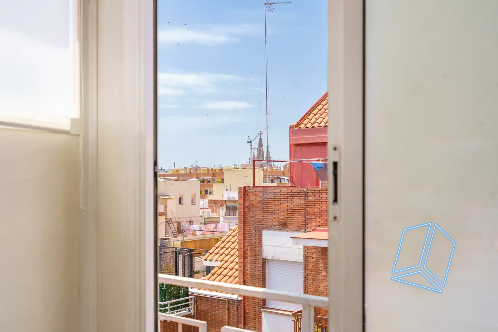 Balcony of Attic for sale in Barcelona  with Heating and Terrace