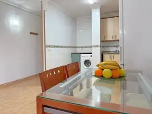 Cocina de Piso de alquiler en Torremolinos con Aire acondicionado, Calefacción y Amueblado