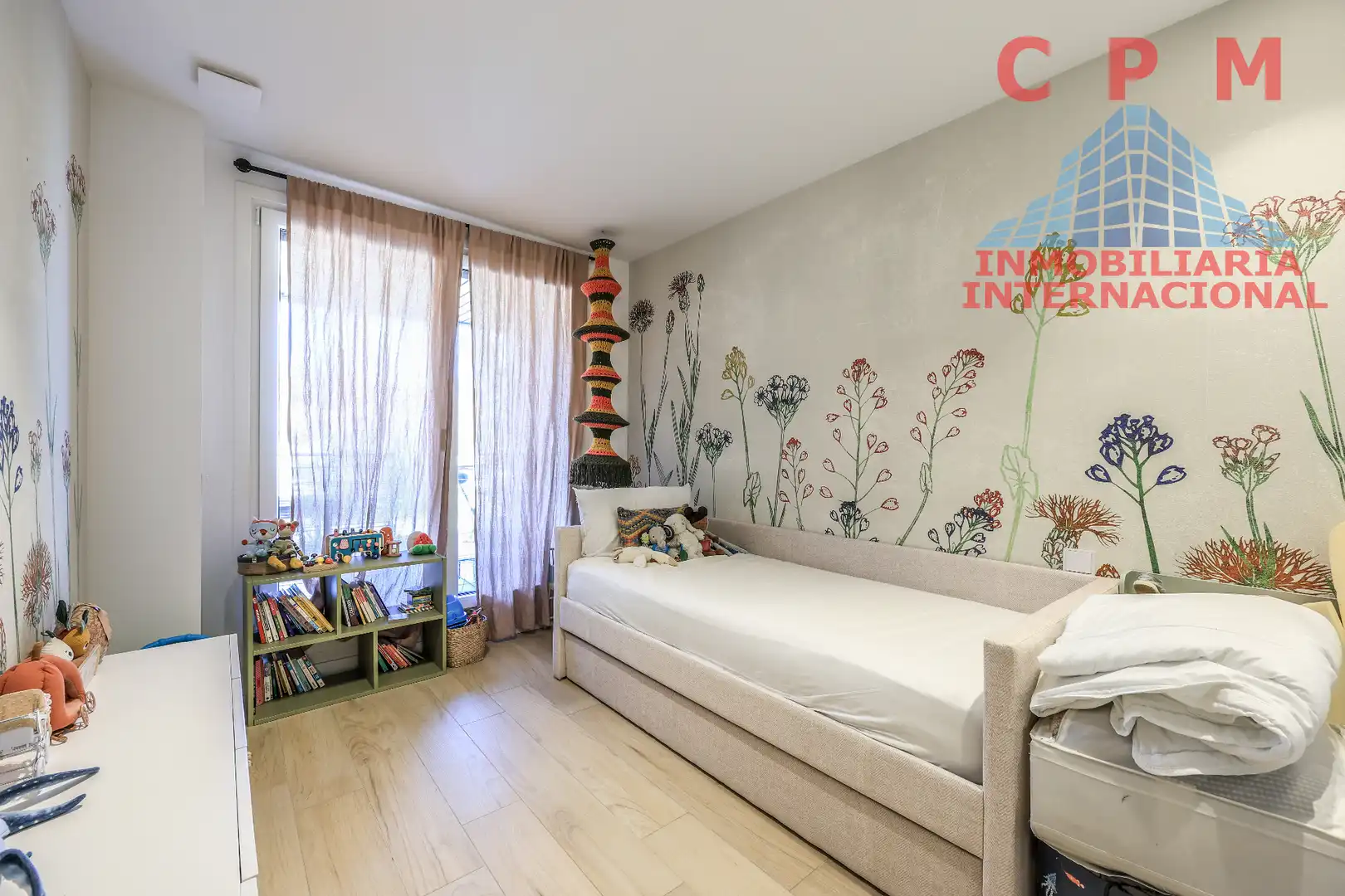 Bedroom of Flat for rent in La Moraleja  with Air Conditioner, Heating and Private garden