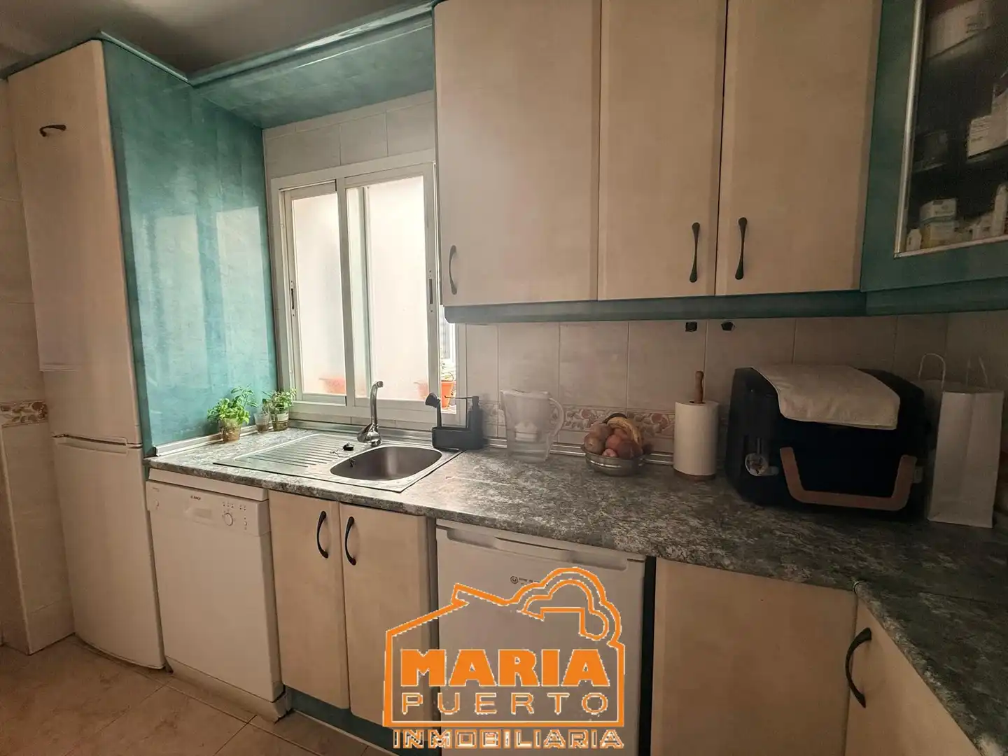 Kitchen of Flat for sale in Málaga  with Air Conditioner