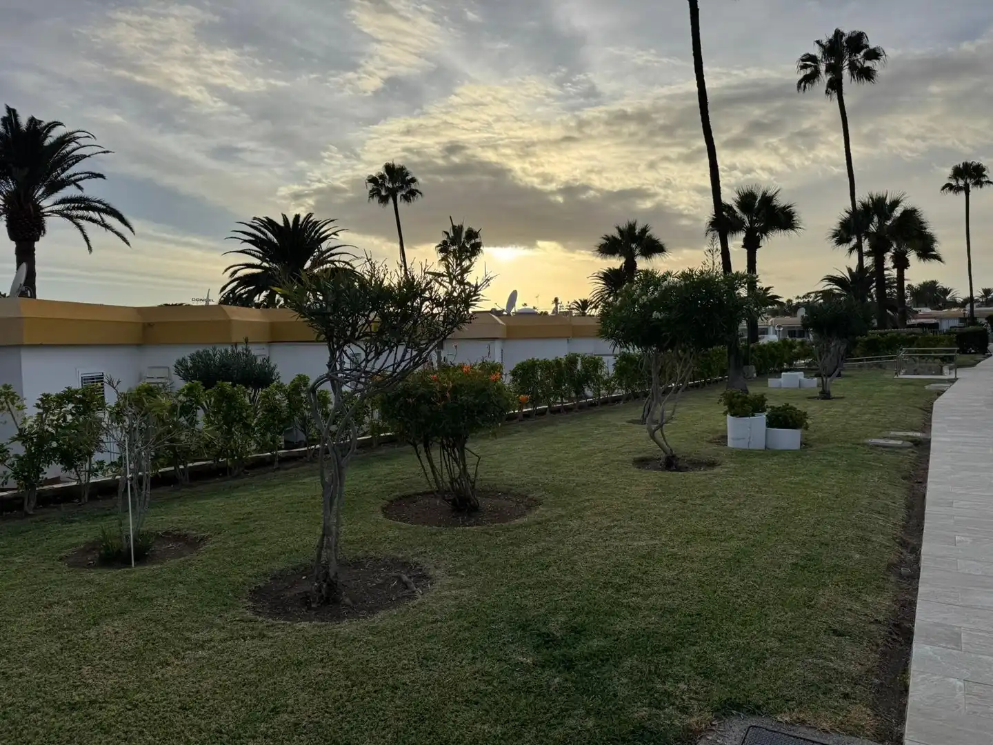 Jardín de Casa adosada en venta en San Bartolomé de Tirajana con Terraza, Amueblado y Horno