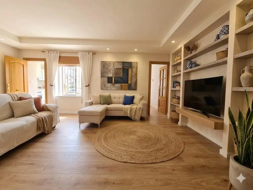 Living room of Flat for sale in Águilas  with Furnished