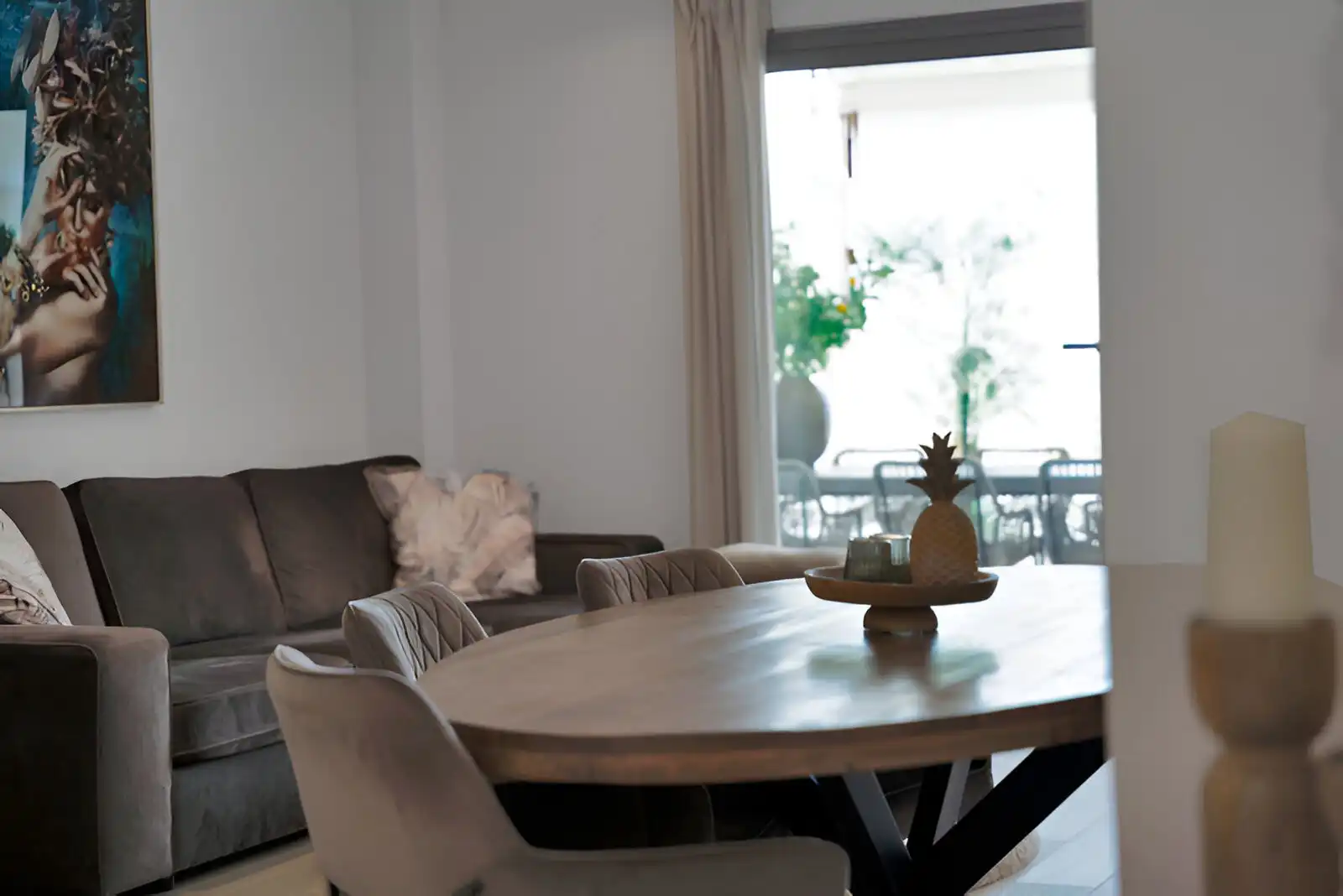 Dining room of Ground floor for sale in Benalmádena  with Air Conditioner, Heating and Terrace