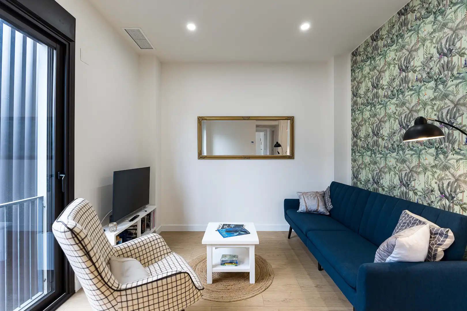 Living room of Apartments for sale in Vilanova i la Geltrú  with Air Conditioner, Heating and Storage room