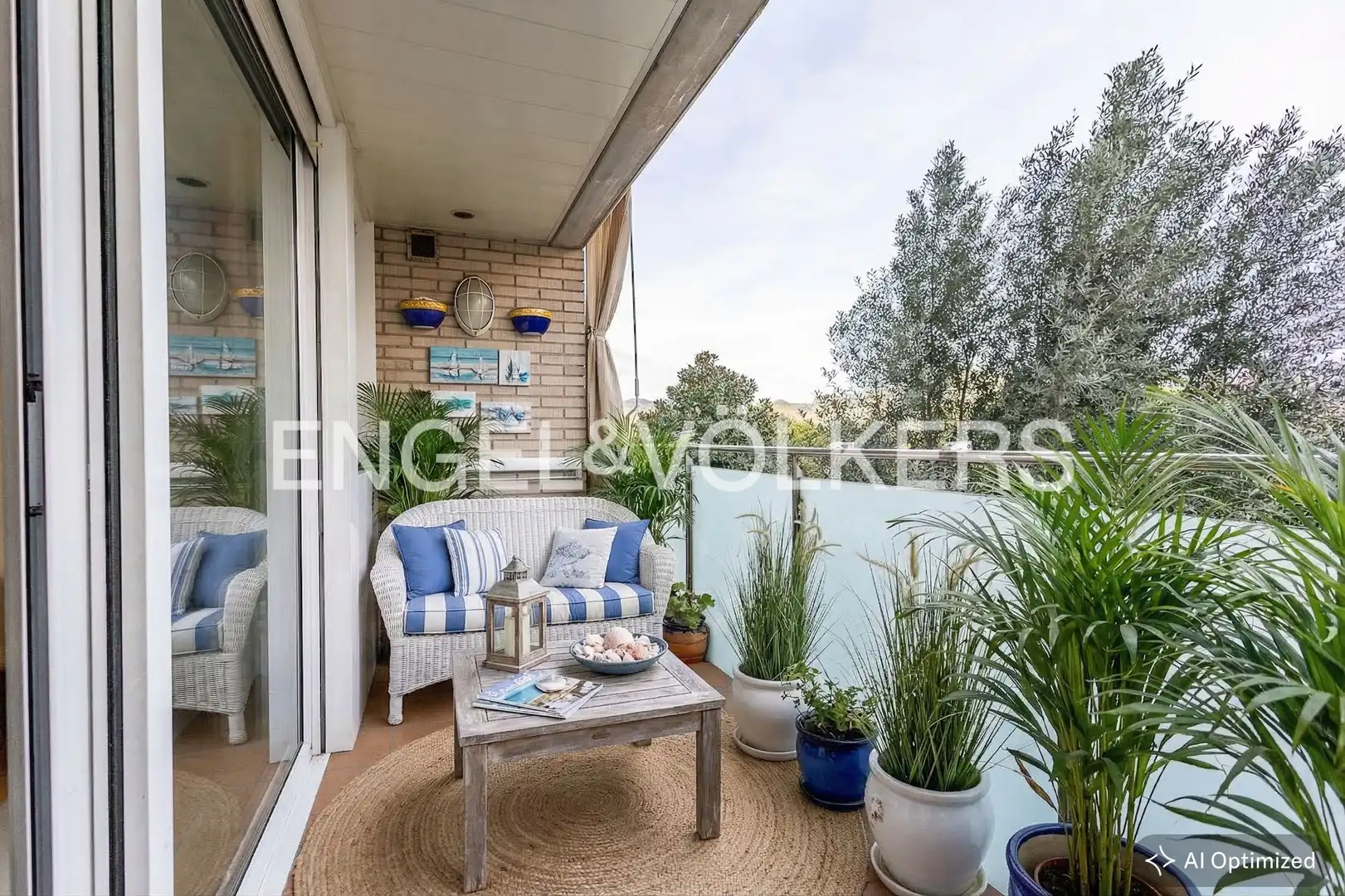 Balcony of Flat for sale in Sant Joan Despí  with Air Conditioner, Heating and Terrace
