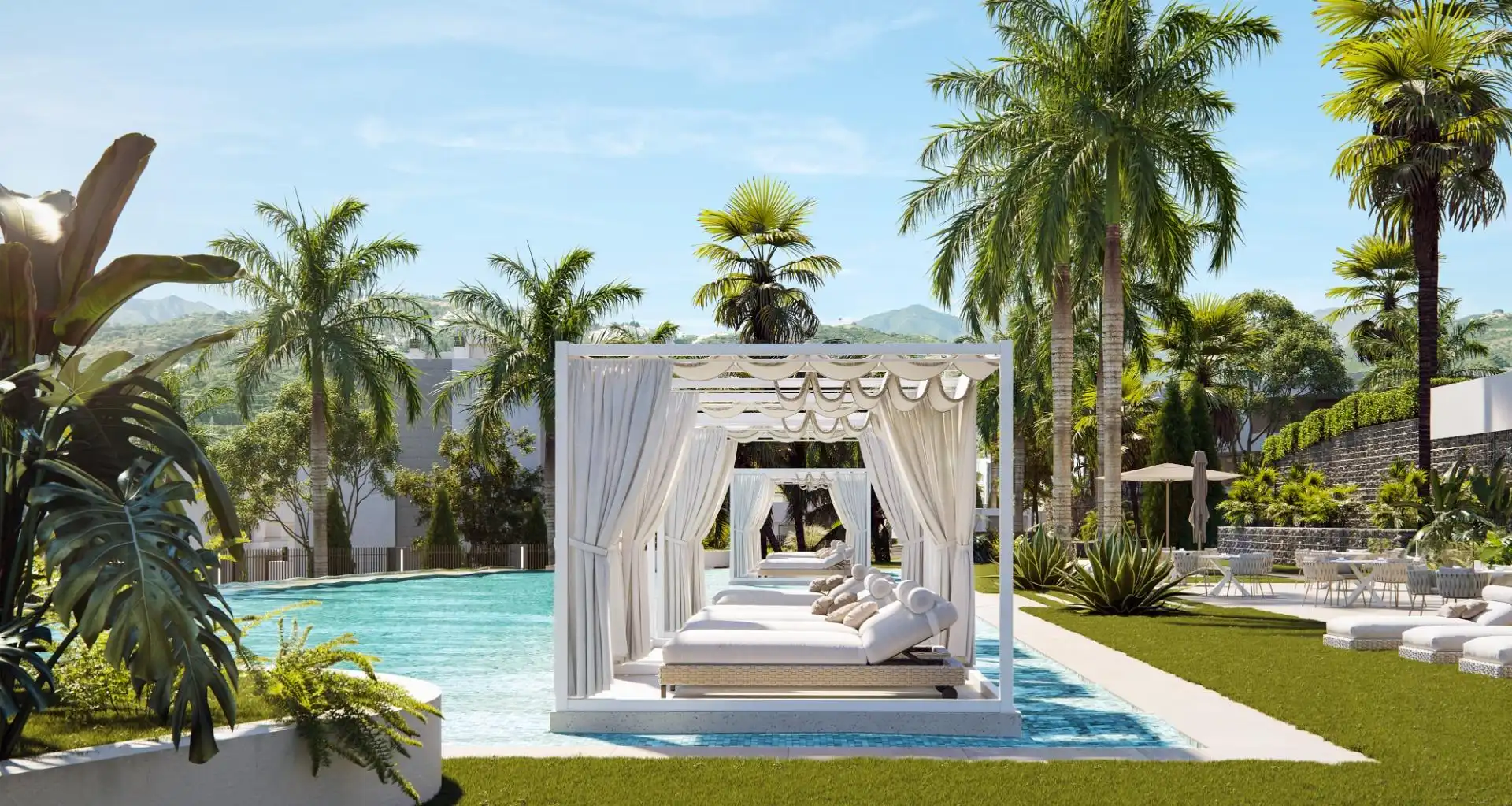 Terrassa de Apartament en venda en Marbella amb Aire condicionat, Calefacció i Jardí privat