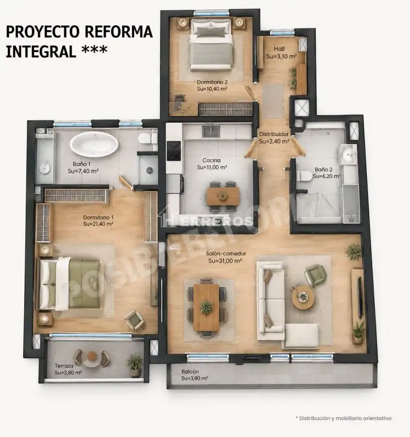 Piso con terraza en venta en GRAN VIA, imagen 35
