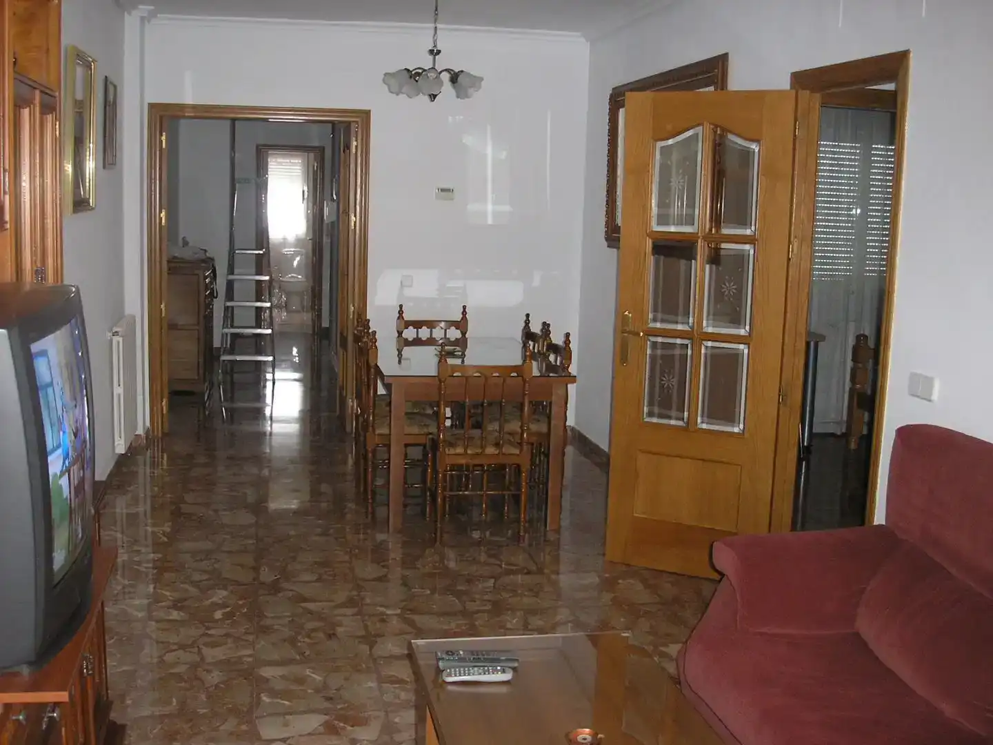 Dining room of Flat for share in Albacete  with Air Conditioner and Furnished