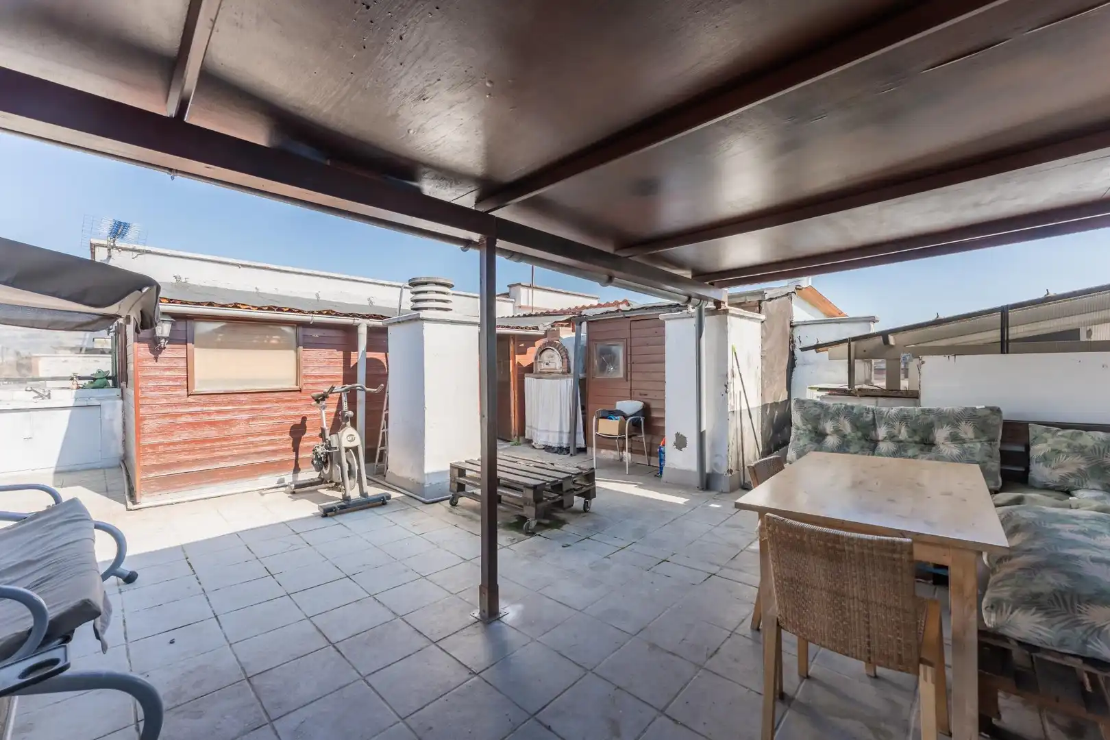 Terrace of Flat for sale in Mollet del Vallès  with Air Conditioner, Heating and Parquet flooring