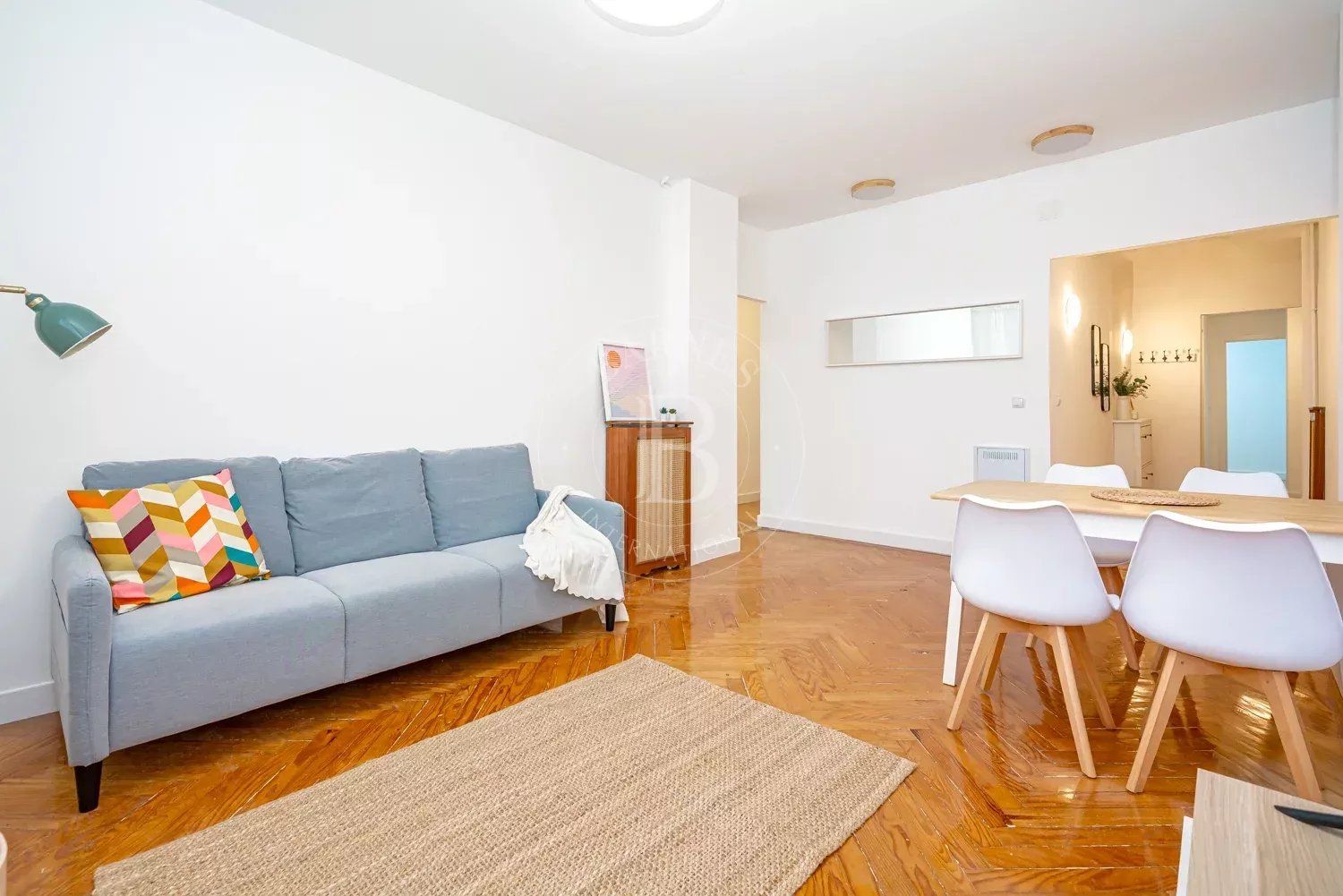 Living room of Flat to rent in  Madrid Capital  with Heating, Storage room and Furnished