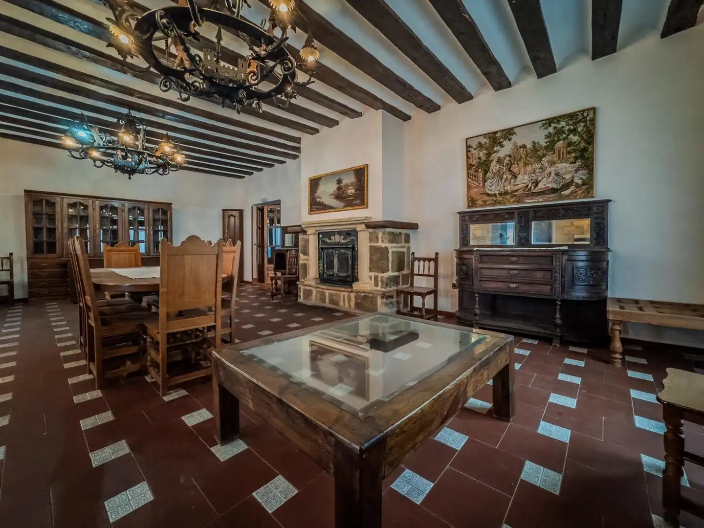 Dining room of Country homes for sale in Briviesca  with Heating, Private garden and Terrace