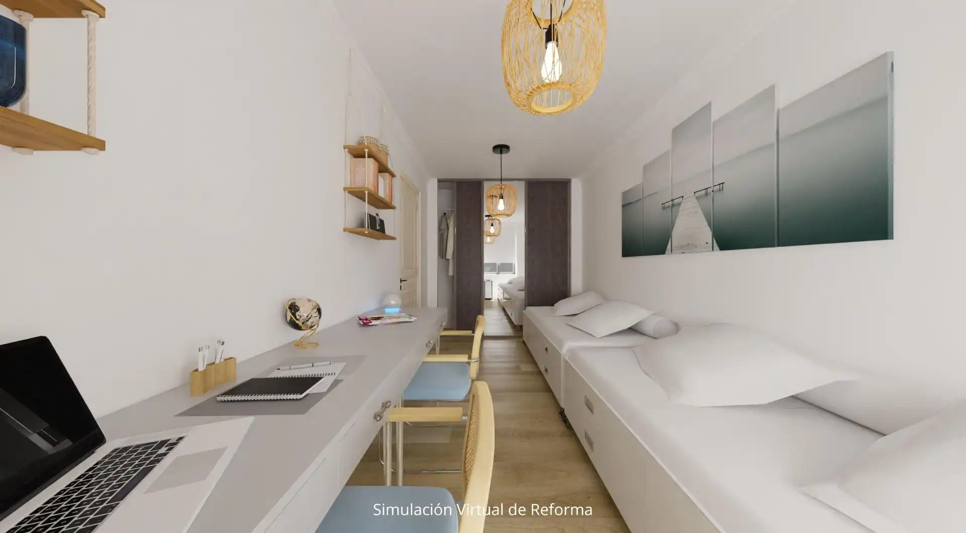 Bedroom of Flat for sale in Bilbao   with Balcony
