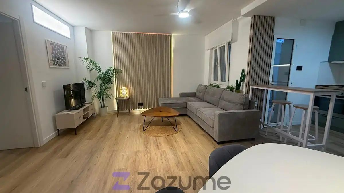 Living room of Flat for rent in Murcia  with Terrace, Furnished and Oven
