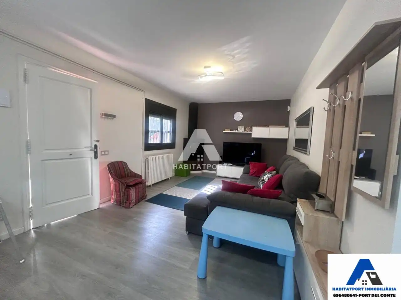 Sala de estar de Casa o chalet en venta en La Coma i la Pedra con Calefacción, Jardín privado y Amueblado