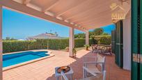 Garden of House or chalet for sale in Sant Lluís  with Air Conditioner, Terrace and Swimming Pool