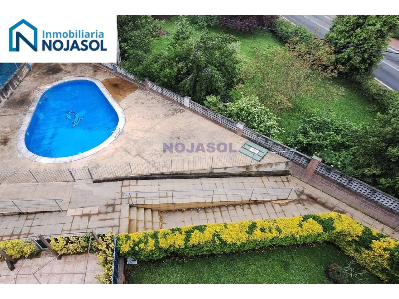 Schwimmbecken von Wohnungen zur Miete in Noja mit Heizung, Parkett und Terrasse
