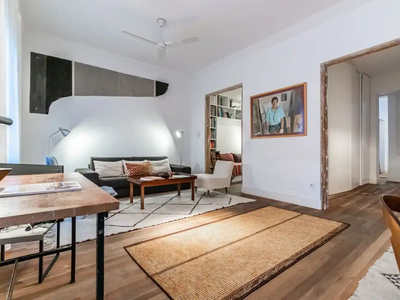 Sala de estar de Apartamento de alquiler en Centro