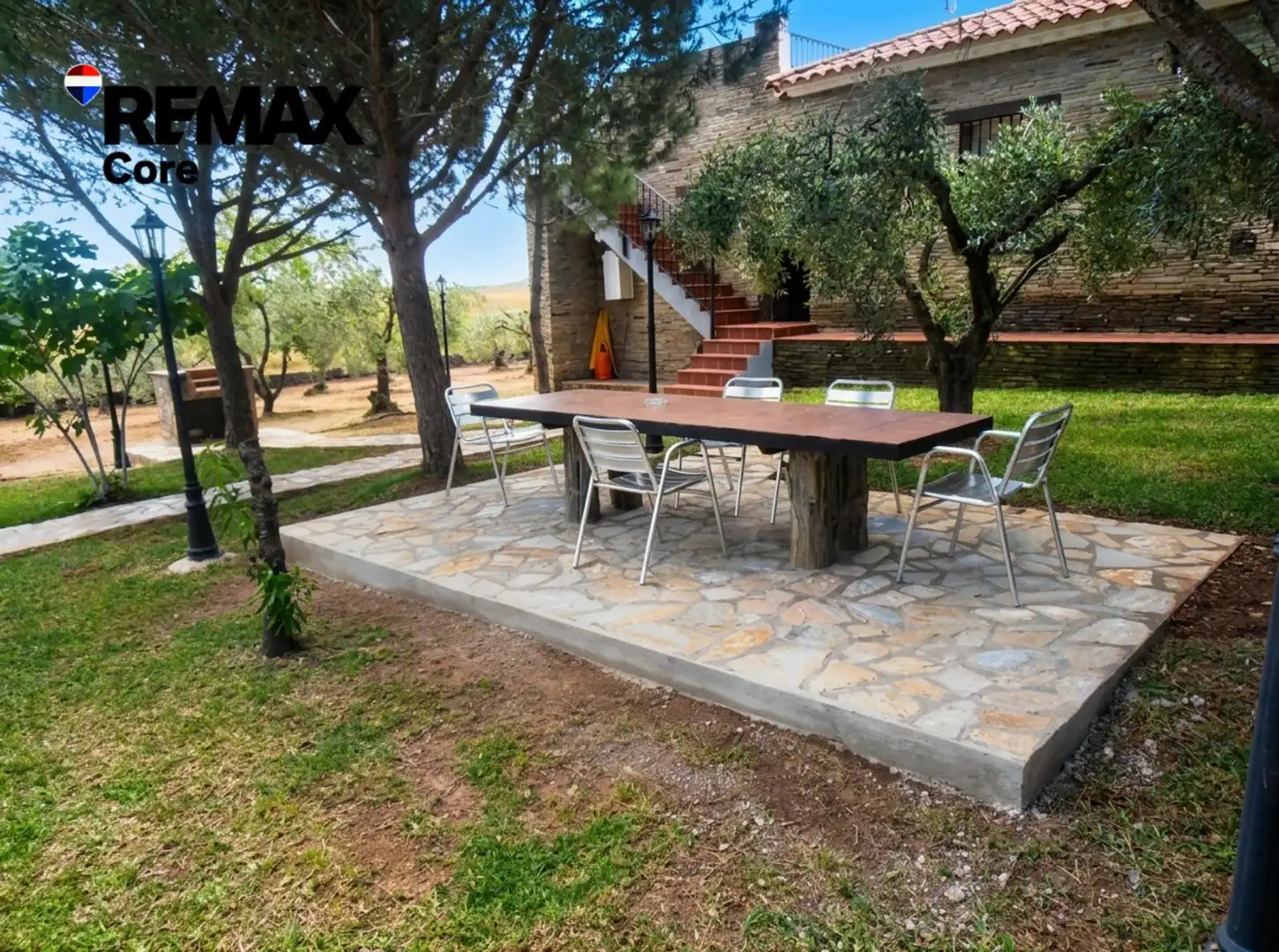 Terrassa de Casa o xalet en venda en Puebla de Obando amb Aire condicionat, Calefacció i Jardí privat