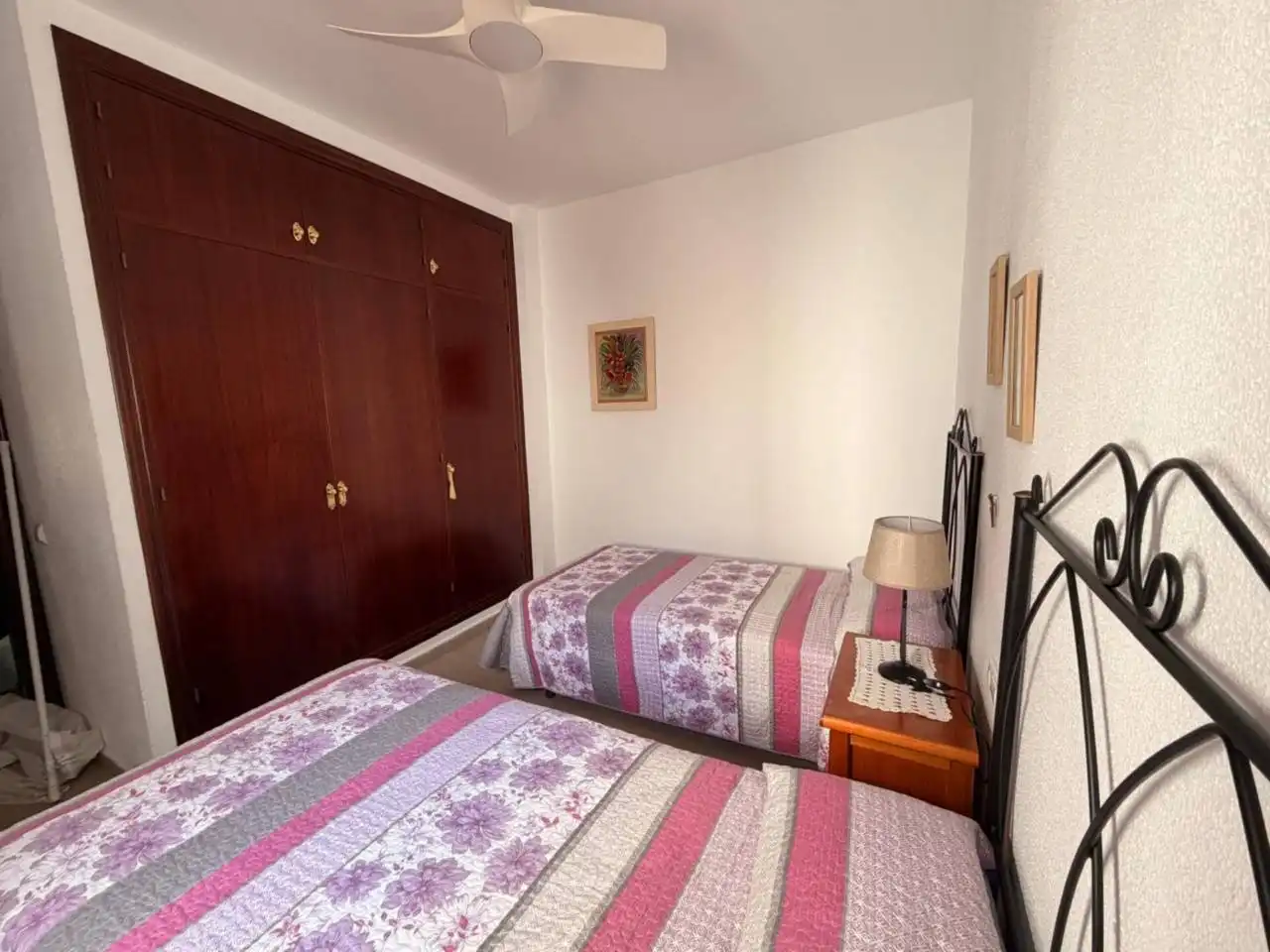 Schlafzimmer von Wohnung zum Verkauf in Chiclana de la Frontera mit Klimaanlage, Terrasse und Abstellraum
