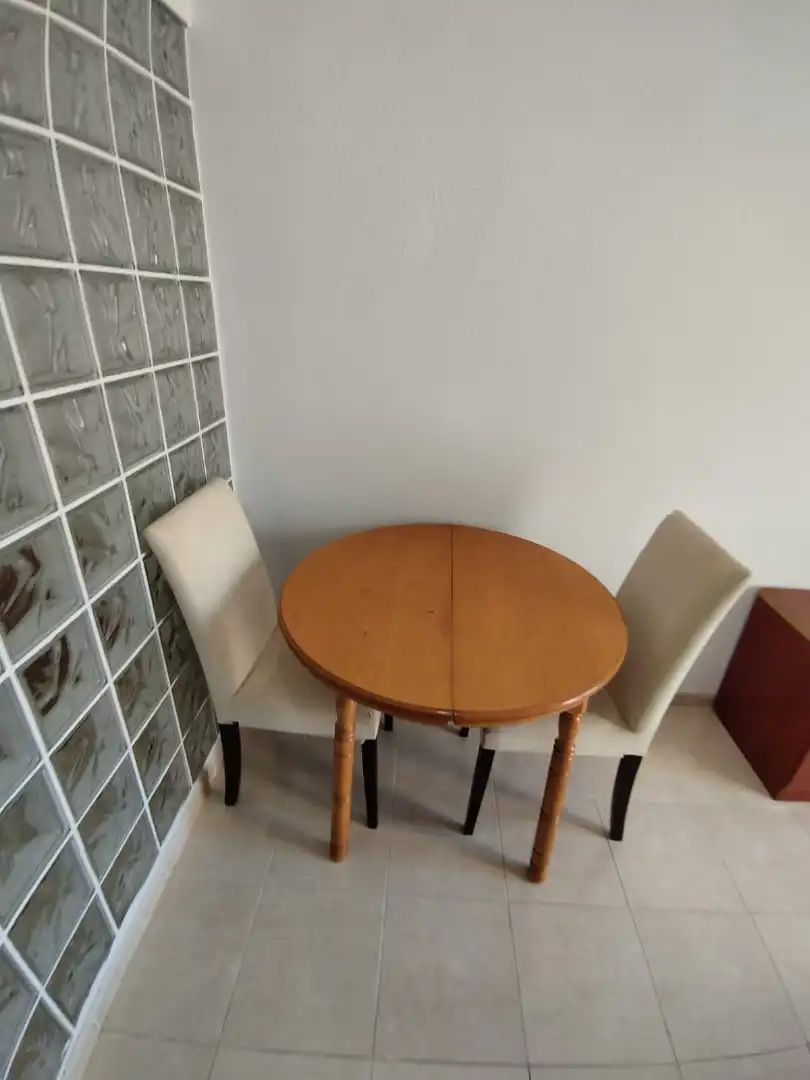 Dining room of Flat for rent in Vícar  with Air Conditioner, Terrace and Furnished