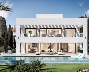Exterior view of House or chalet for sale in Marbella  with Air Conditioner, Private garden and Terrace