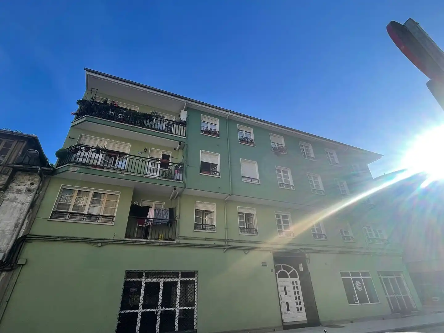 Exterior view of Flat for sale in Valdés - Luarca  with Heating, Storage room and Swimming Pool