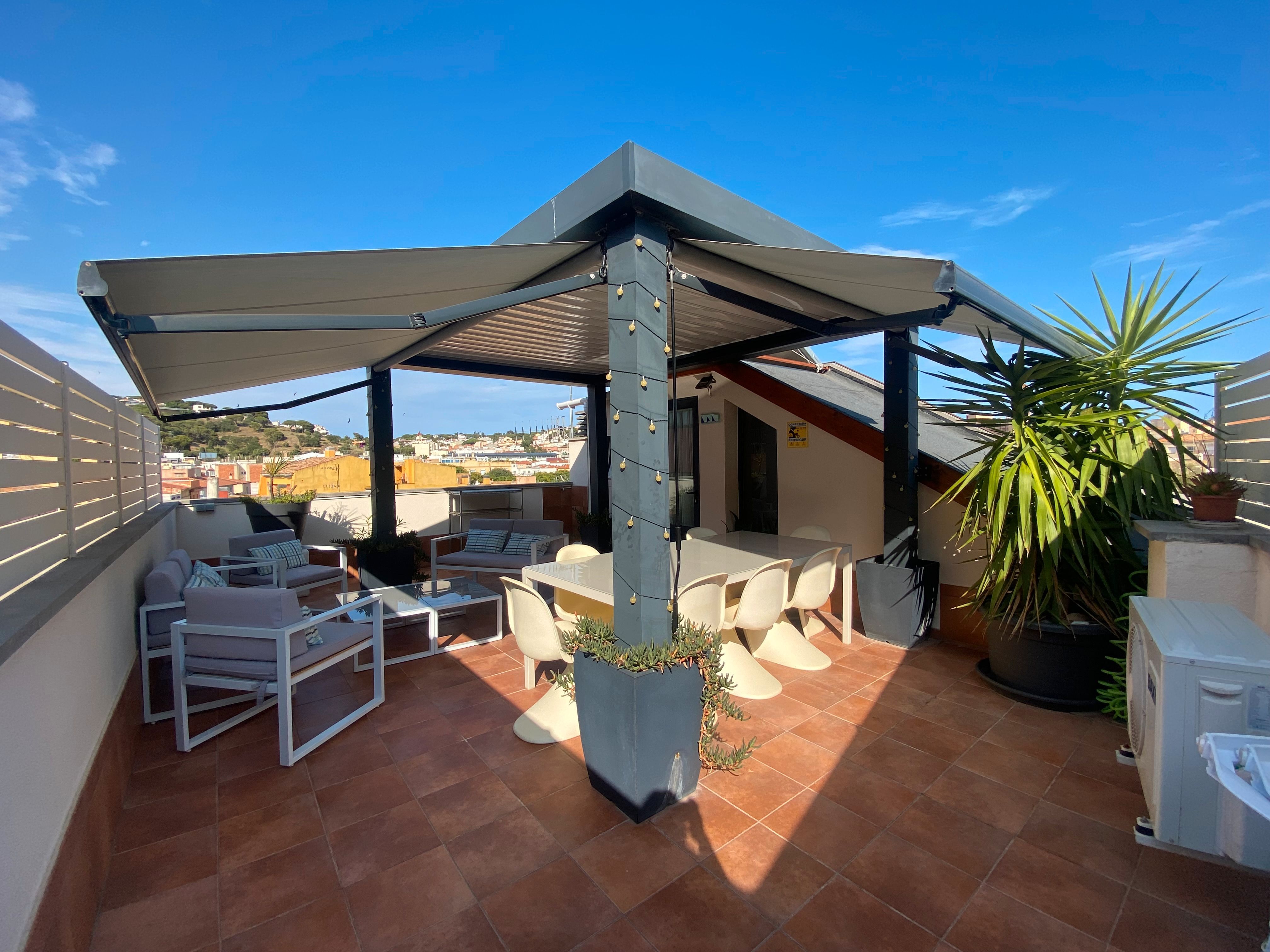 Terrace of Single-family semi-detached for sale in Sant Feliu de Guíxols  with Air Conditioner, Heating and Terrace
