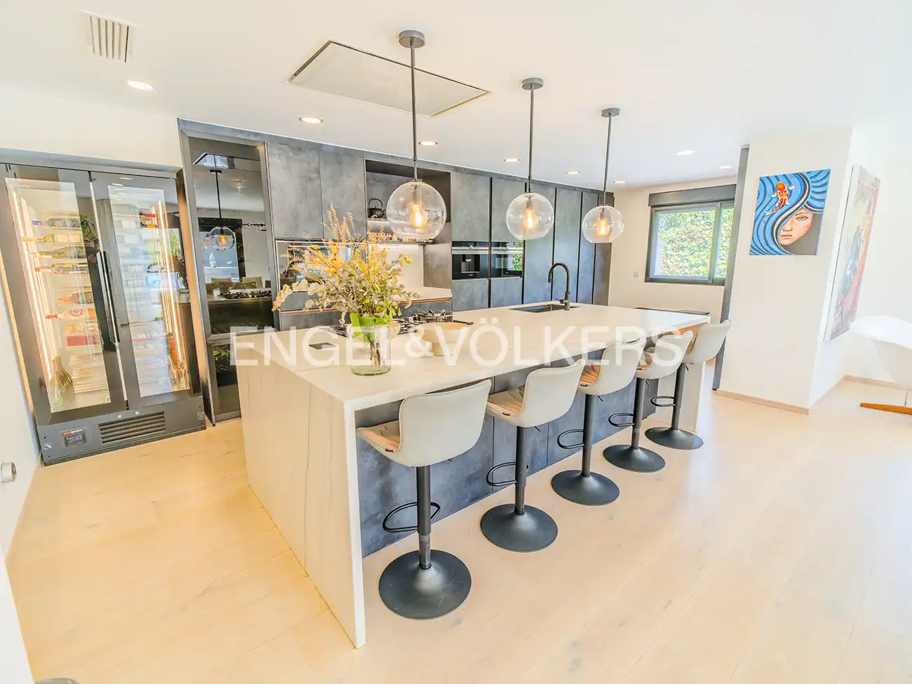 Cocina de Casa o chalet en venta en Mutxamel con Aire acondicionado, Calefacción y Jardín privado