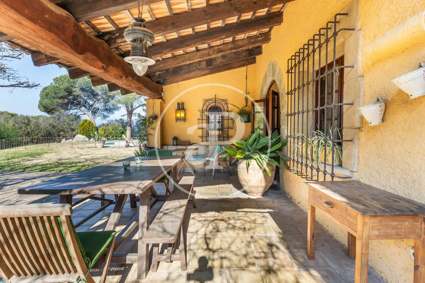 Jardín de Casa o chalet en venta en Vilanova del Vallès con Calefacción, Jardín privado y Terraza