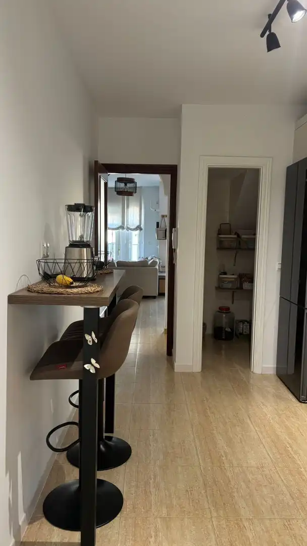 Cuina de Casa adosada en venda en Vélez-Málaga amb Aire condicionat, Jardí privat i Terrassa