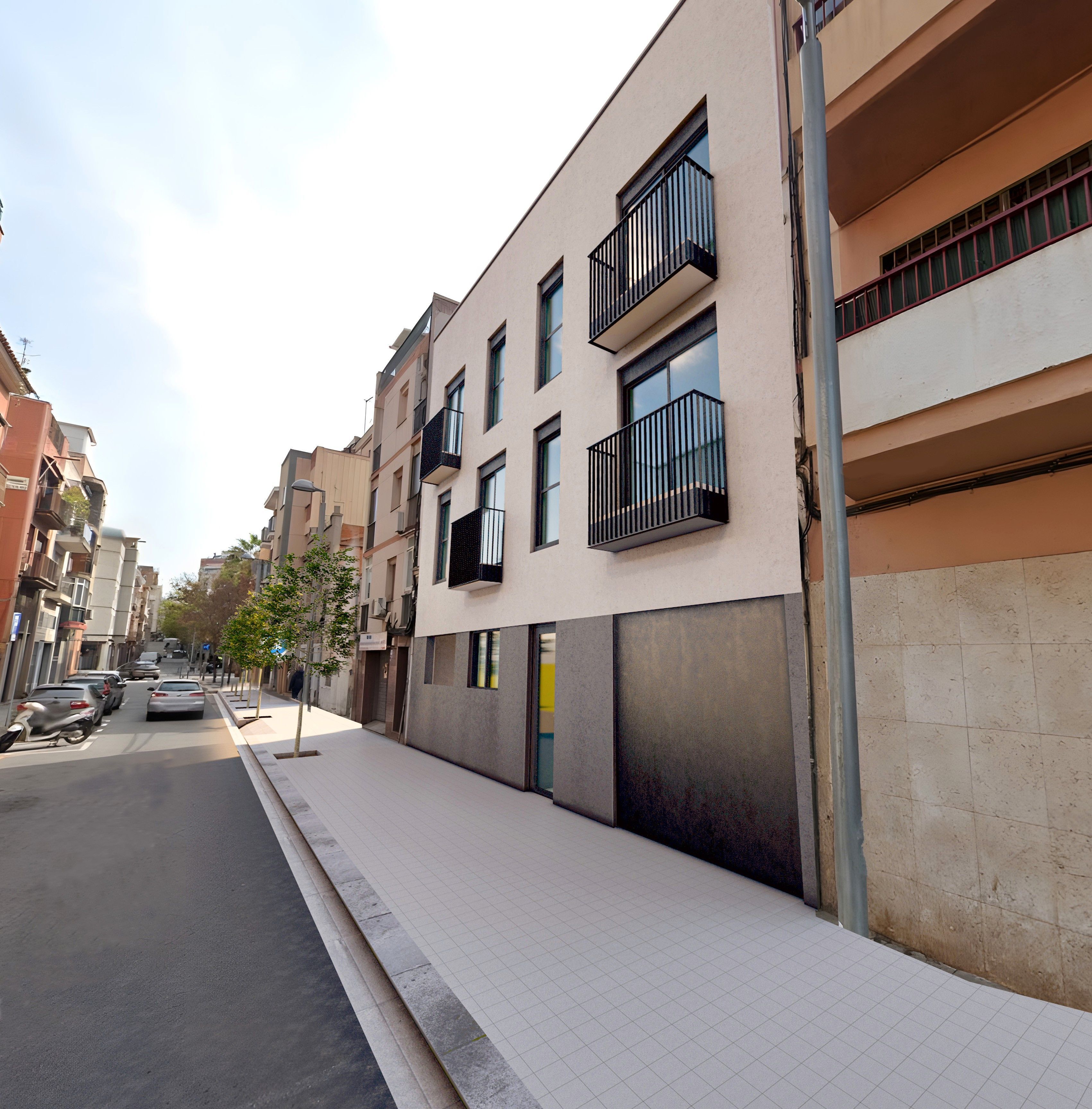Vista exterior de Pis en venda en Santa Coloma de Gramenet amb Terrassa, Traster i Balcó