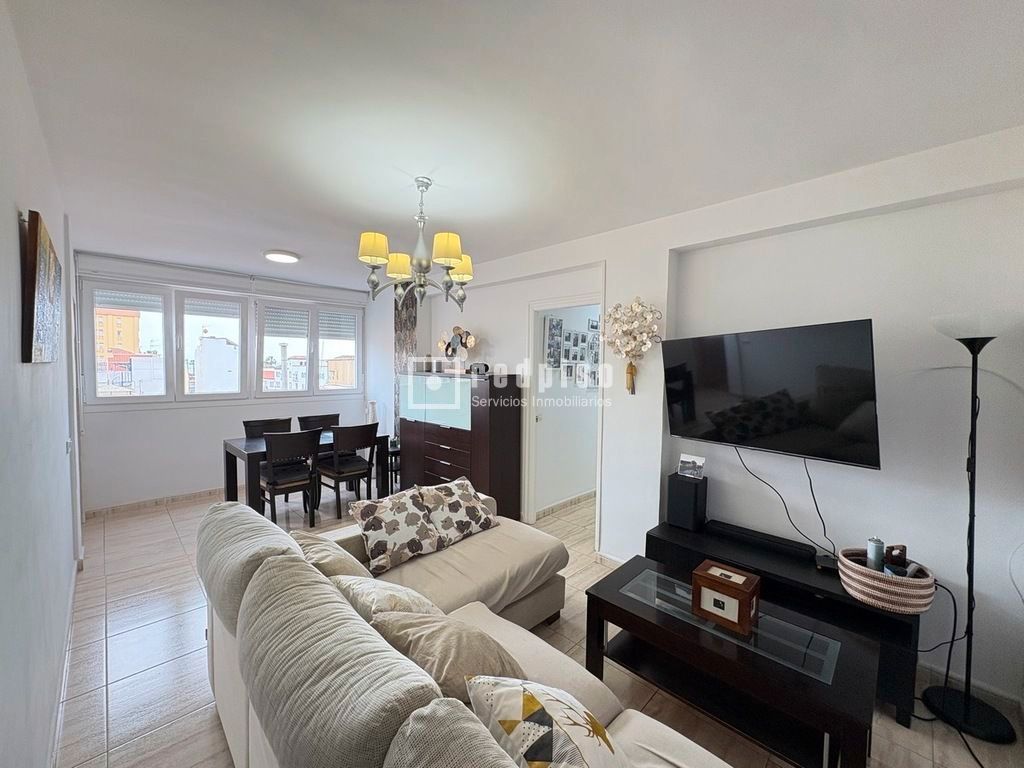 Living room of Flat for sale in Málaga Capital  with Air Conditioner