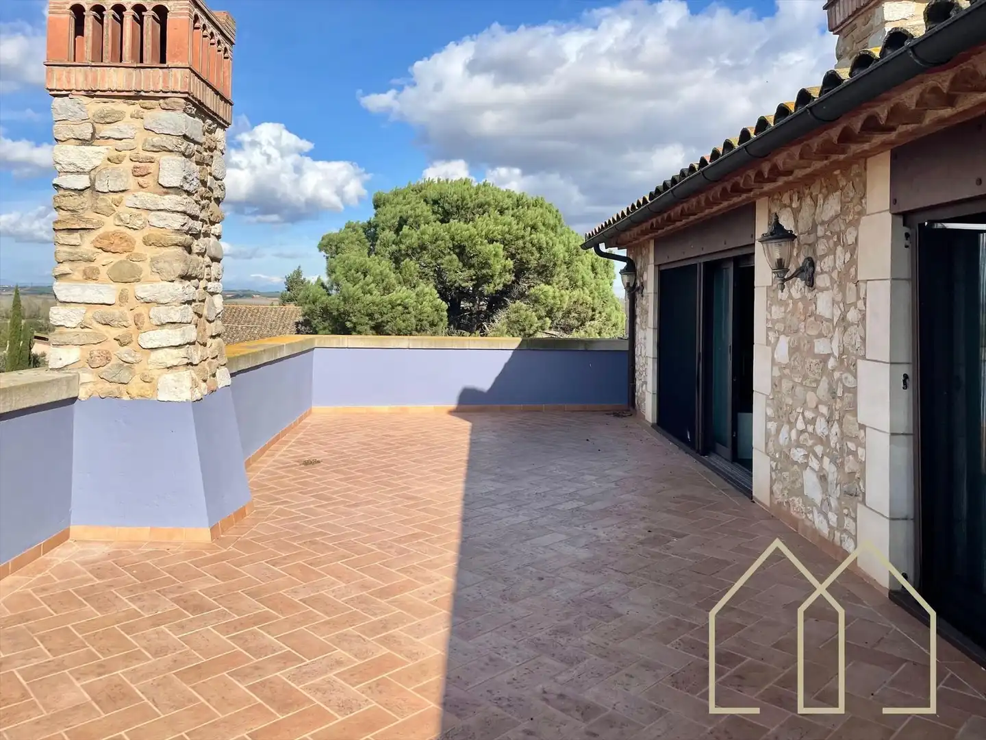 Terraza de Casa o chalet en venta en Sant Joan de Mollet con Aire acondicionado, Calefacción y Jardín privado