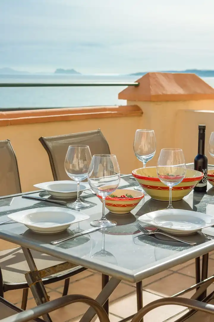 Terraza de Casa o chalet en venta en Estepona con Aire acondicionado, Terraza y Piscina comunitaria