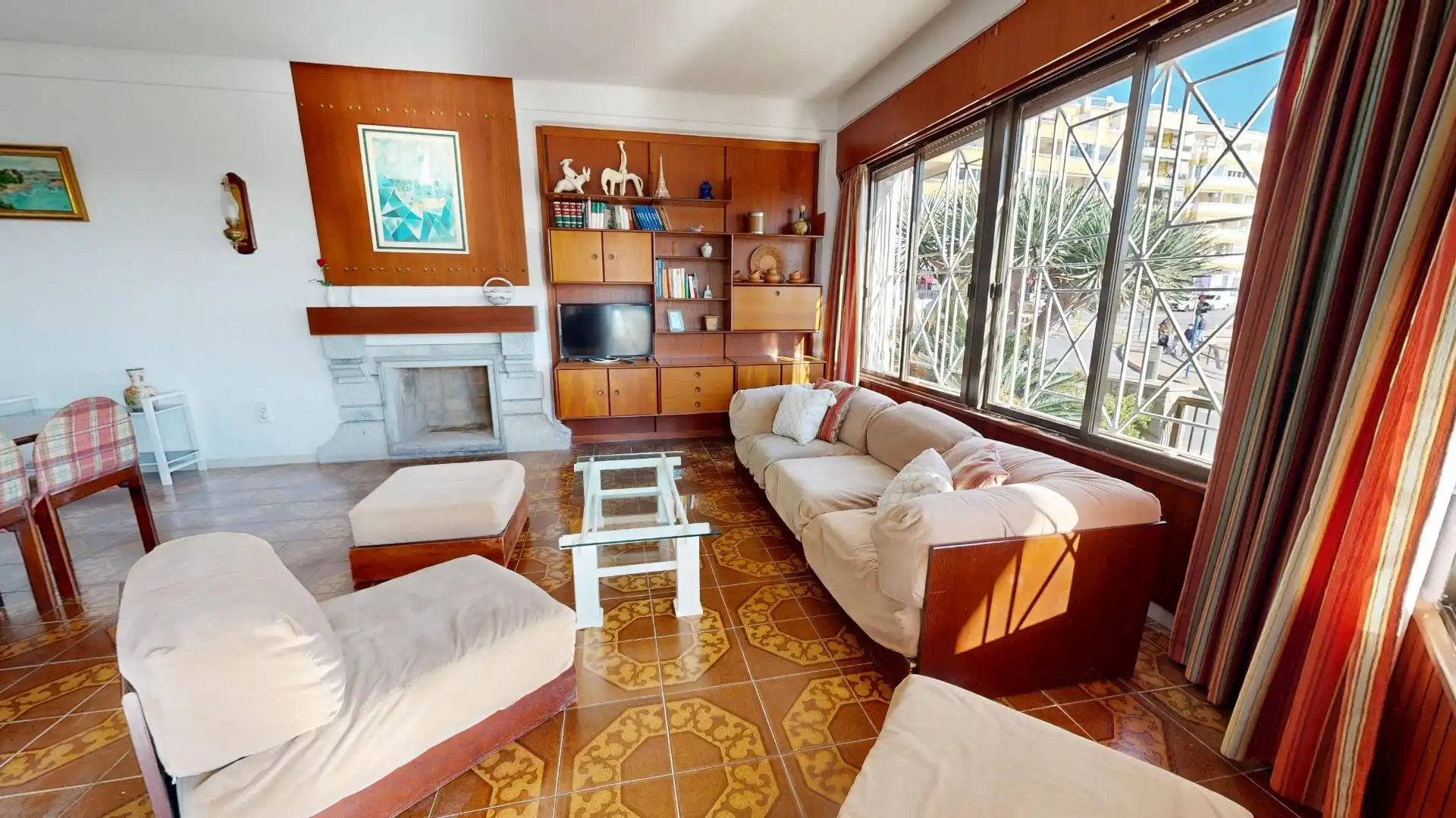 Living room of Houses for rent in Torrevieja  with Air Conditioner, Private garden and Terrace