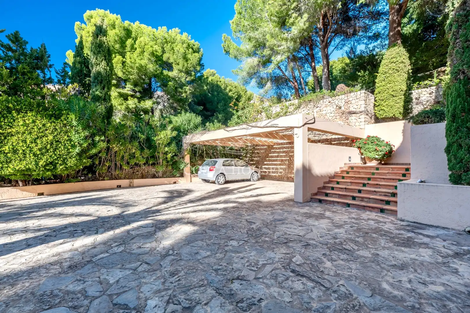 Parking de Casa o chalet en venta en Altea con Aire acondicionado, Jardín privado y Terraza
