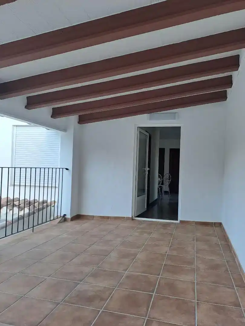 Terrassa de Casa adosada en venda en La Vall d'Ebo amb Jardí privat, Traster i Moblat