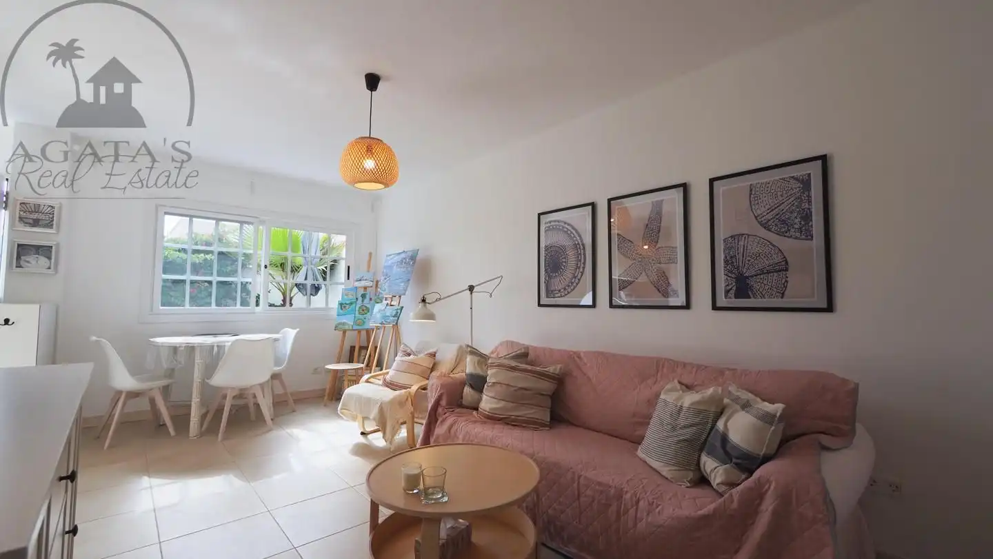 Wohnzimmer von Haus oder Chalet zur Miete in Los Silos mit Terrasse
