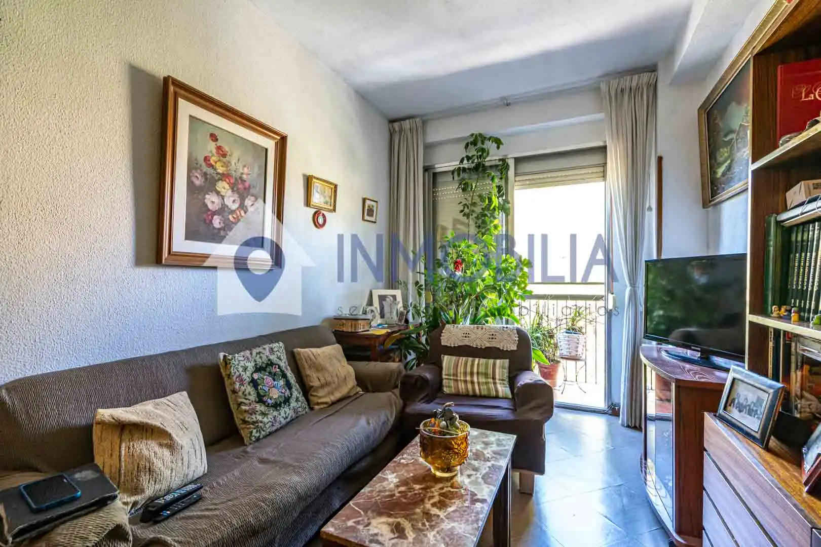 Sala de estar de Piso en venta en Madrid con Calefacción y Terraza