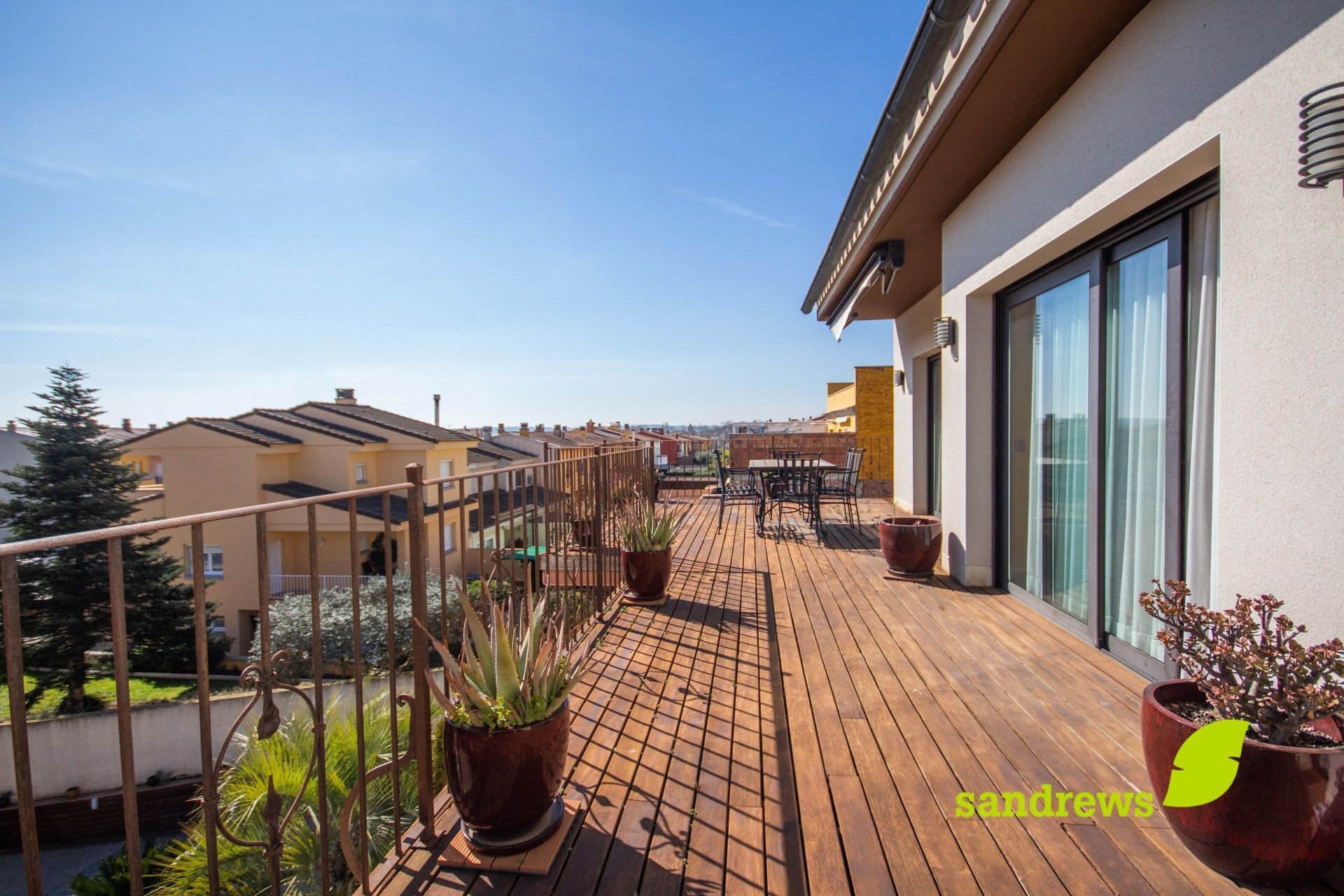Terrace of Single-family semi-detached for sale in Vilafant  with Air Conditioner, Heating and Private garden