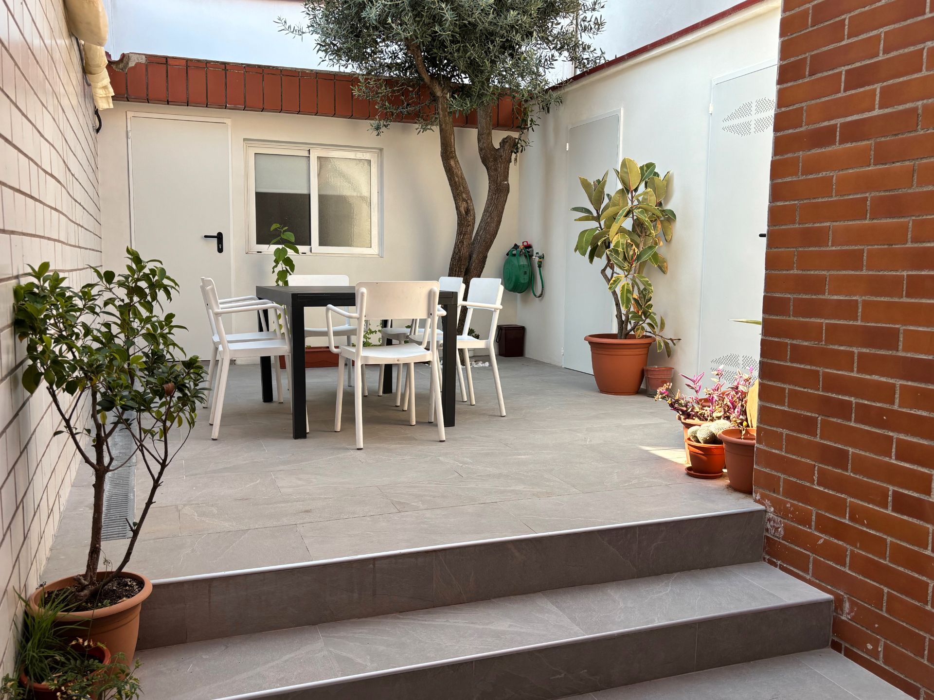 Terrace of Planta baja for sale in El Masnou  with Air Conditioner, Parquet flooring and Oven