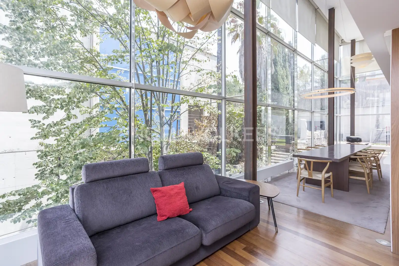 Sala de estar de Casa o chalet en venta en El Papiol con Aire acondicionado, Calefacción y Jardín privado