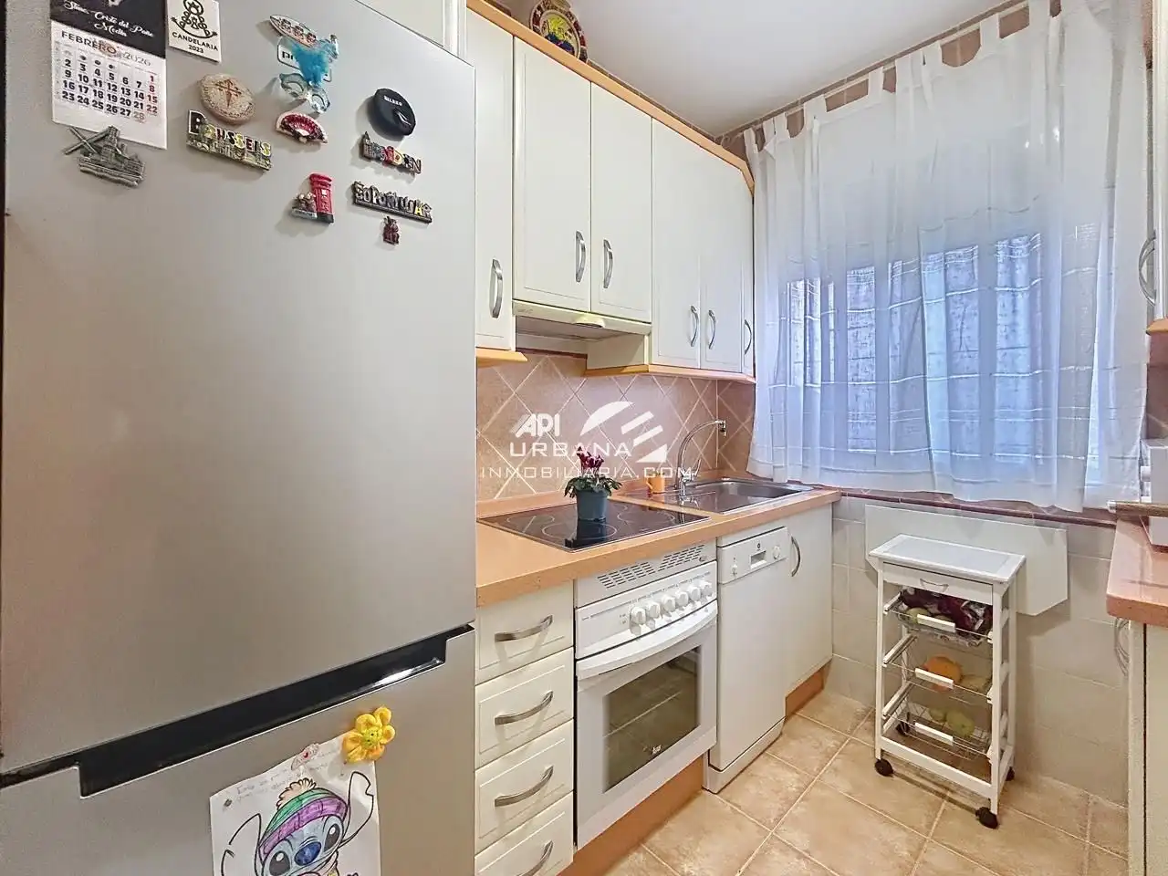 Kitchen of Flat for sale in Lucena  with Air Conditioner