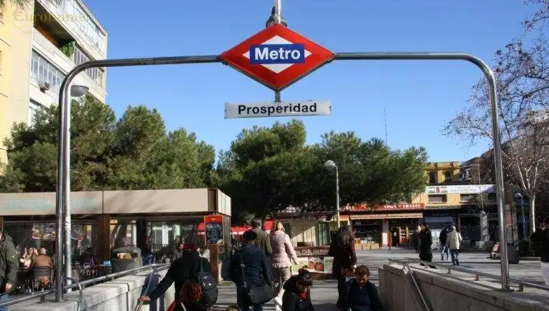 Exterior view of Commercial properties for rent in Madrid