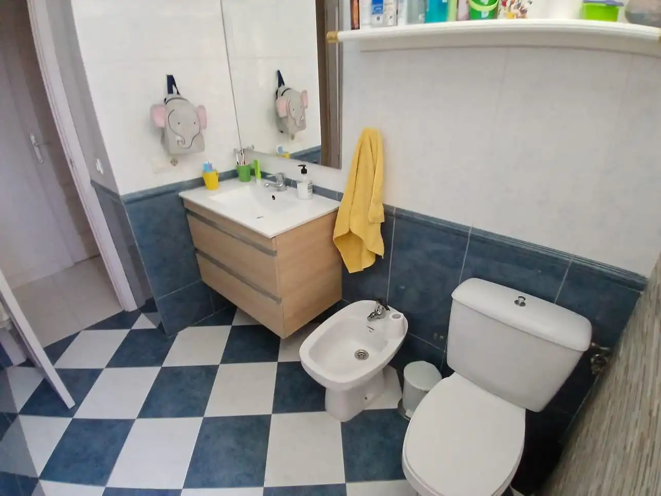 Badezimmer von Haus oder Chalet zum Verkauf in Aljaraque mit Heizung, Privatgarten und Schwimmbad