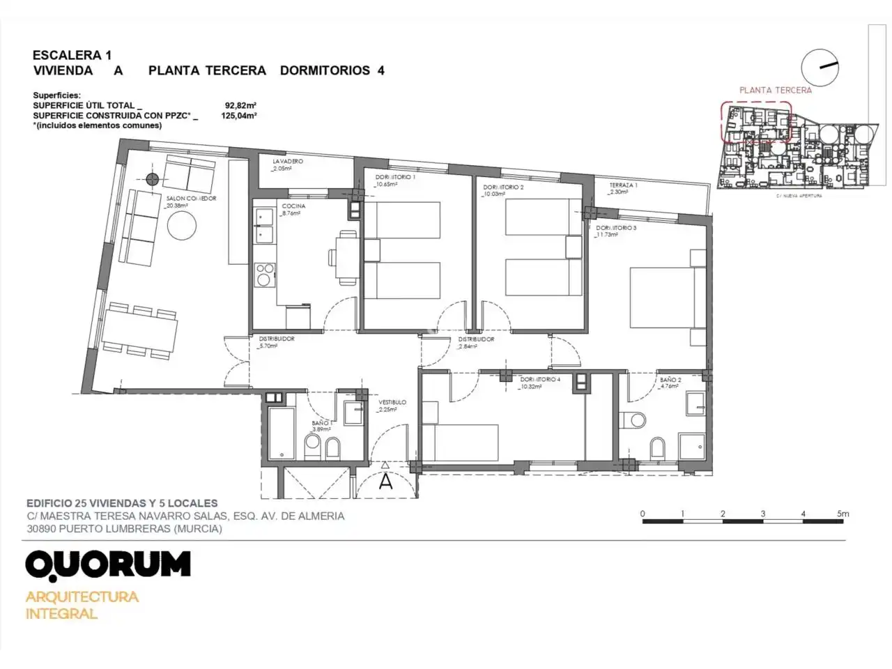 Piso en venta en Puerto Lumbreras con Aire acondicionado y Balcón