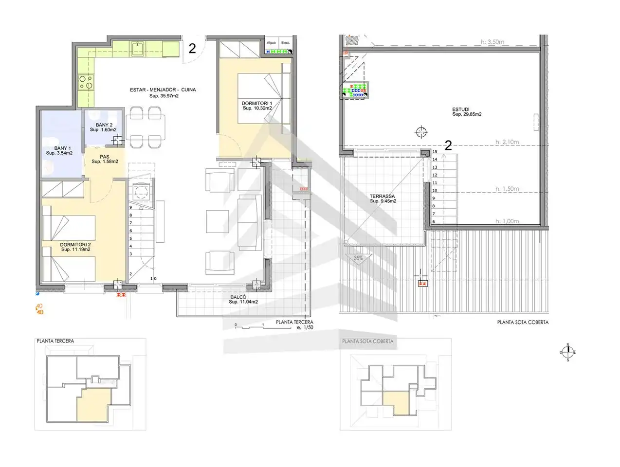 Maisonette zum Verkauf in Solsona mit Heizung, Parkett und Terrasse
