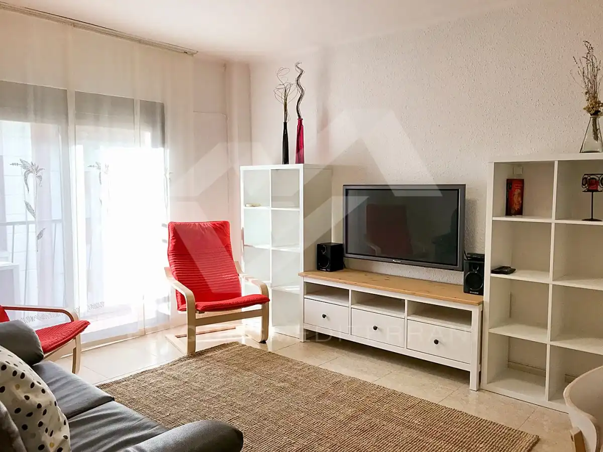 Sala d'estar de Pis de lloguer en Tarragona amb Aire condicionat, Calefacció i Terrassa