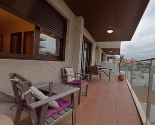 Terrace of Flat for sale in Sanxenxo  with Air Conditioner, Heating and Terrace