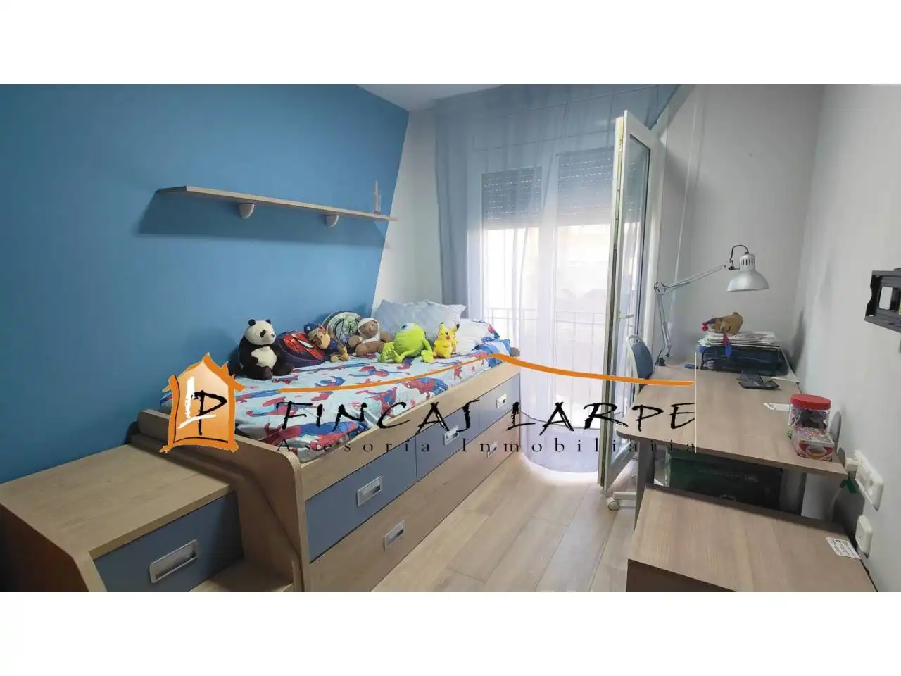 Schlafzimmer von Wohnung zum Verkauf in Gelida mit Klimaanlage, Heizung und Parkett